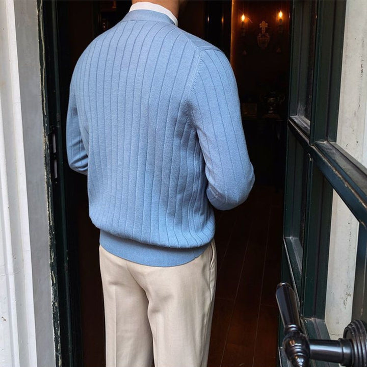 MV V-Neck Knitted Cardigan