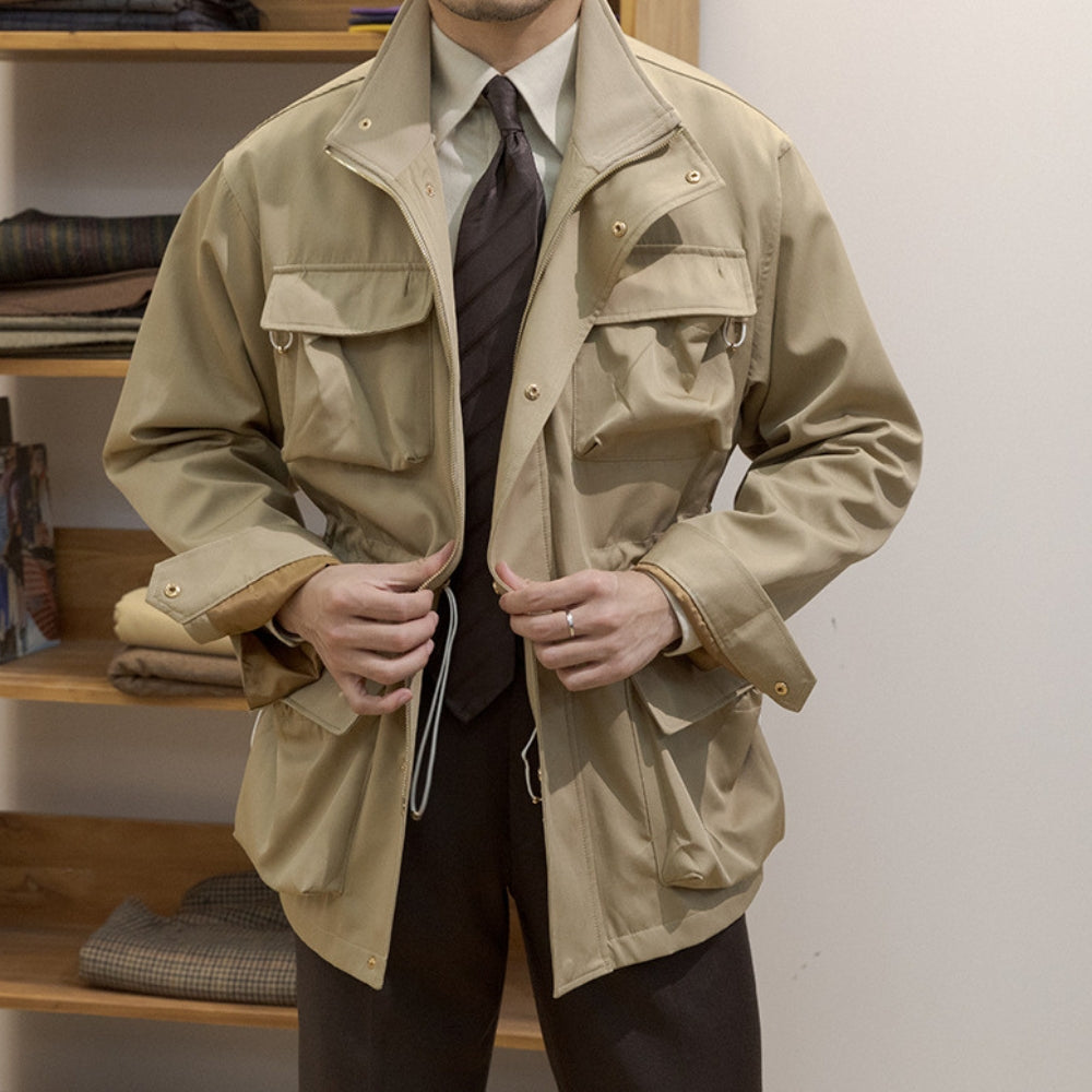 MV Loose Italian Style Waterproof Jacket