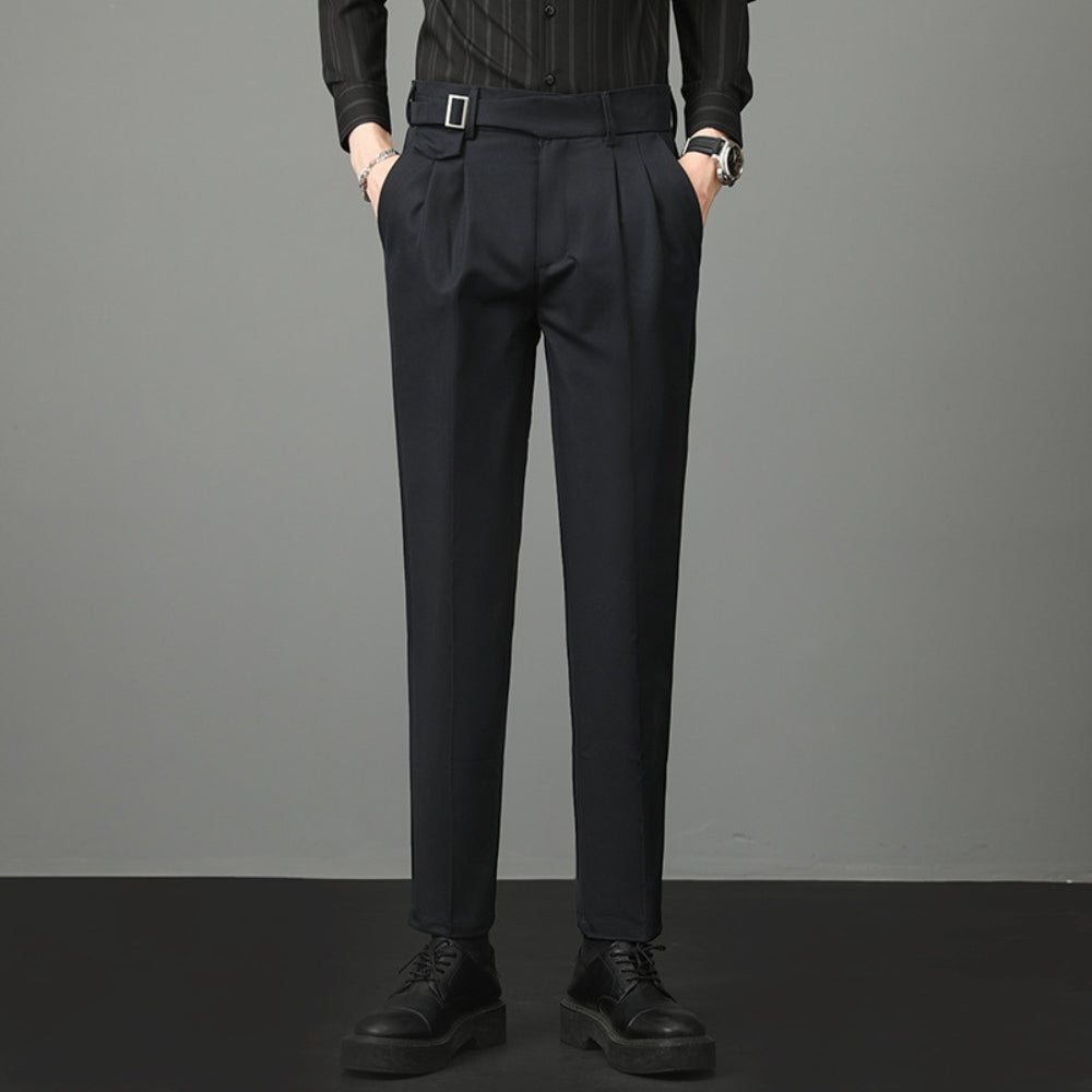 MV Naples Slim-Fit Suit Trousers
