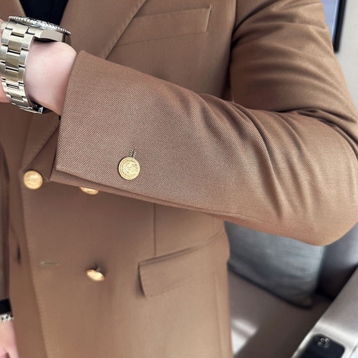 MV Elegant Double-Breasted Suit Jacket