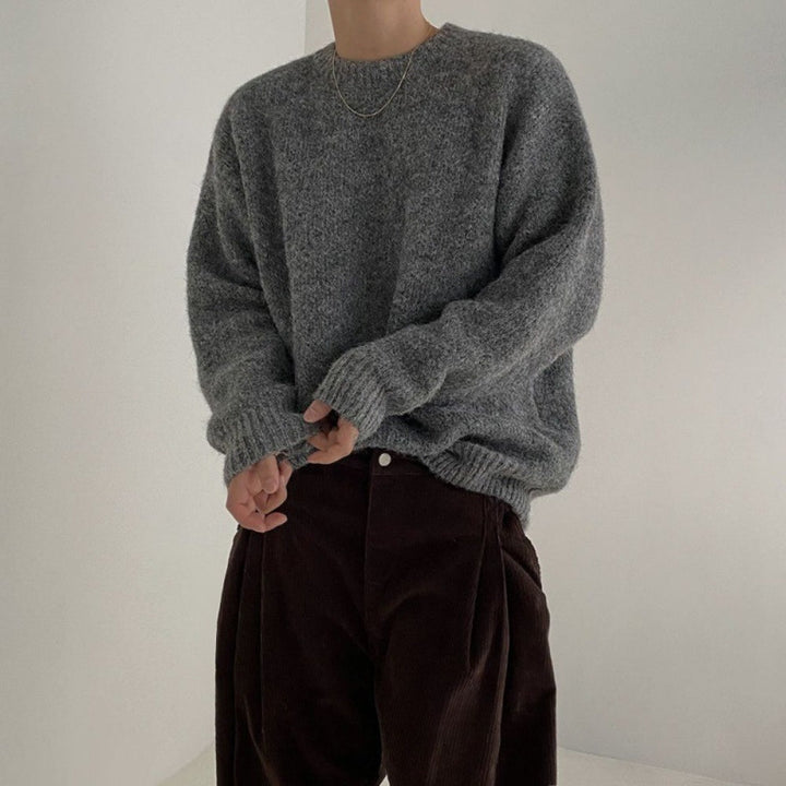 MV Casual Knit Round Neck Sweater