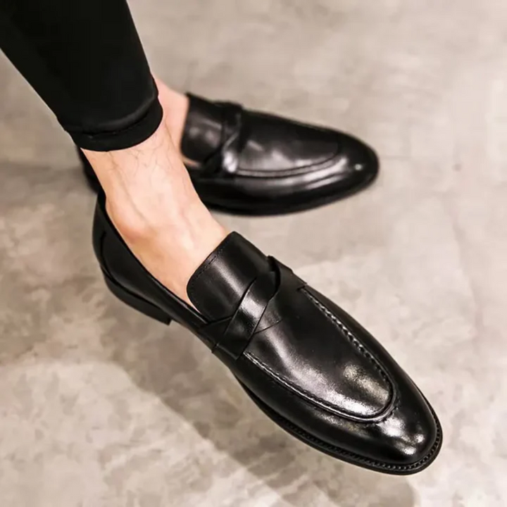 Chic Leather Loafers