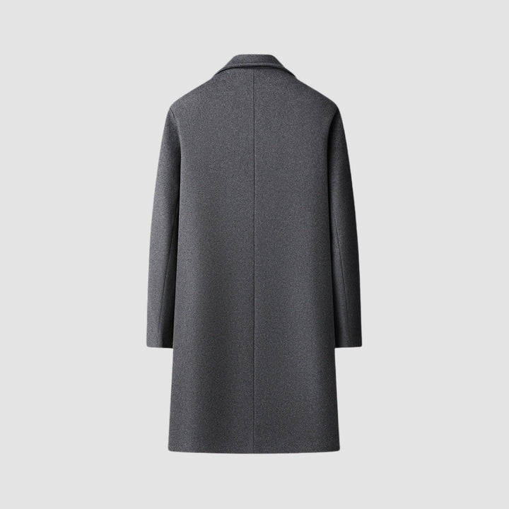 MV Long Suit Collar Wool Coat