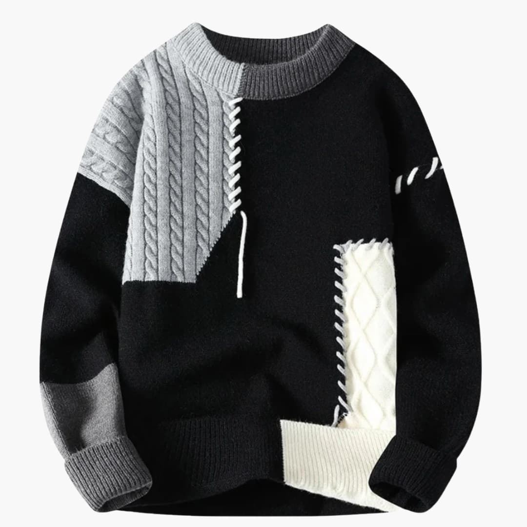 Reve™ | Patchwork Sweater