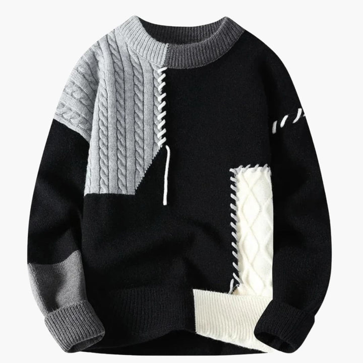 Reve™ | Patchwork Sweater