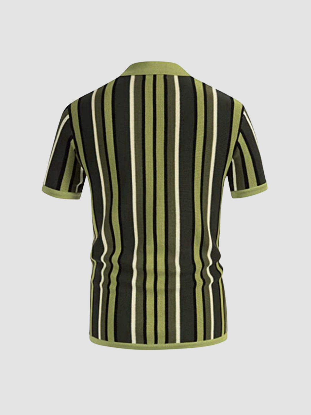 MV Polo Collar Stripes Casual Shirt