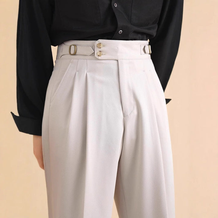 MV Naples Italian Straight Trousers
