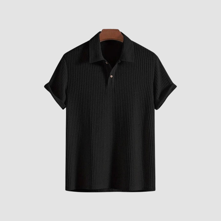 MV Rhombus Knitted Polo T-Shirt
