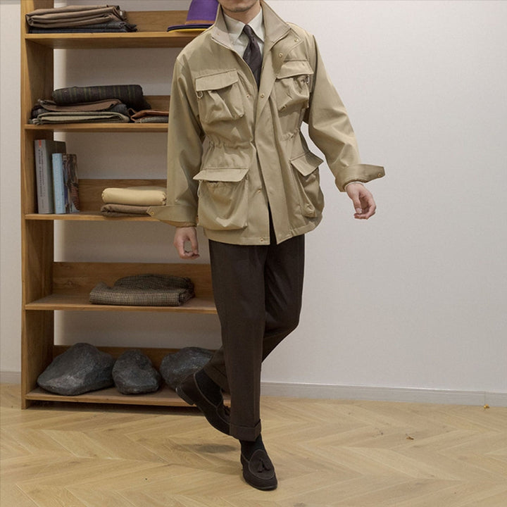 MV Loose Italian Style Waterproof Jacket