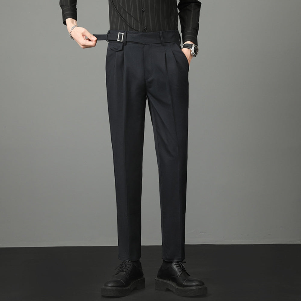 MV Naples Slim-Fit Suit Trousers