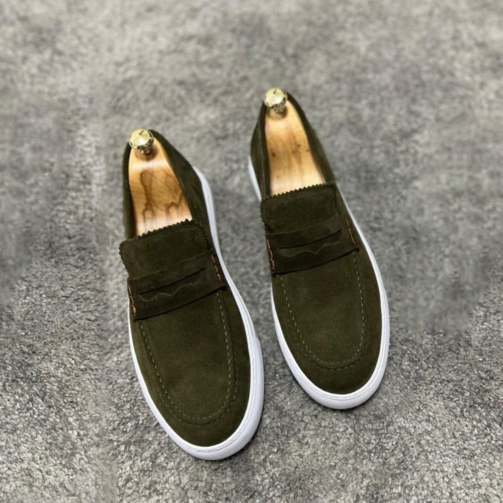 MV British Business Slip-On Loafers