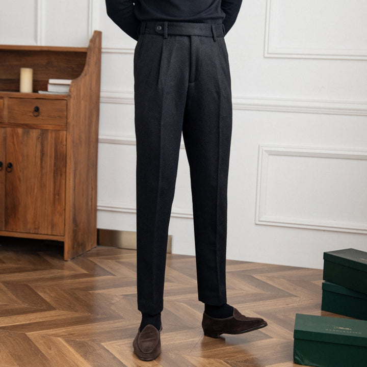 MV Warm Versatile Retro Woolen Trousers