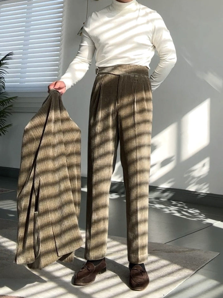 MV Gurkha Drape Straight Trousers