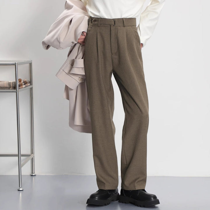 MV High-End Drape Straight Suit Pants