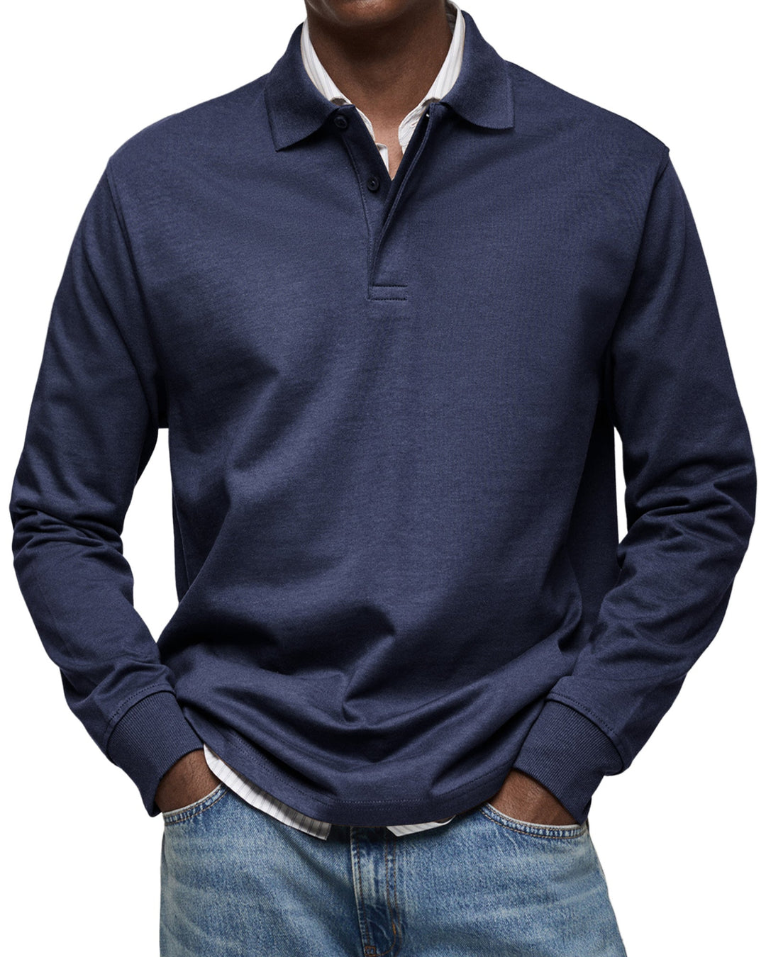 MARK | Luxury Polo with Long Sleeves