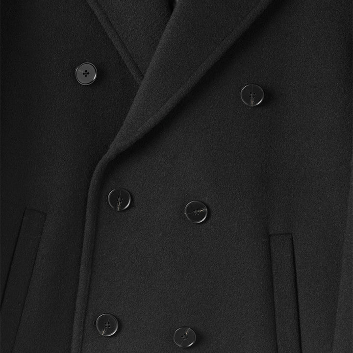 MV Double-Faced Cashmere Double-Breasted Coat