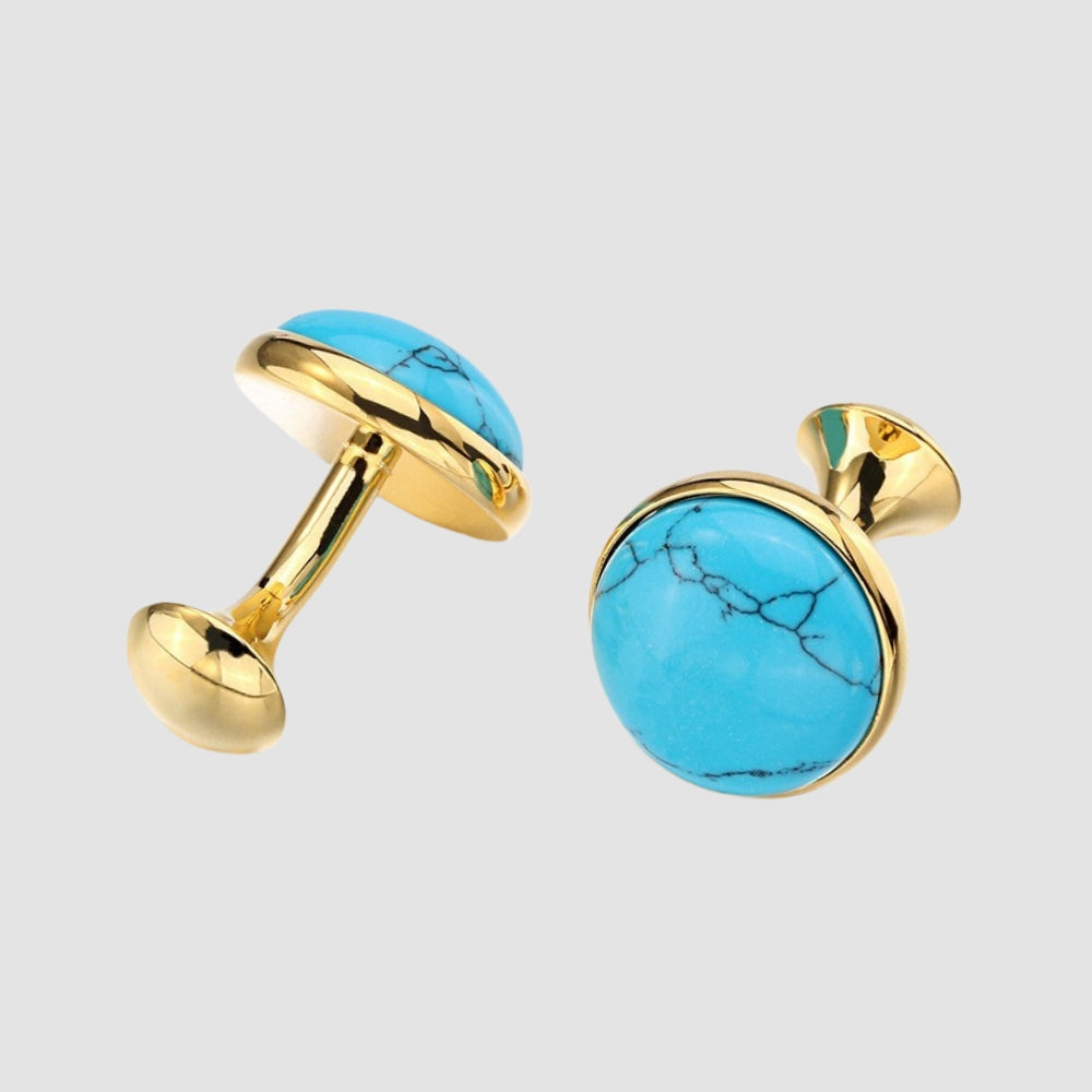 MV Turquoise Gemstone Cufflinks