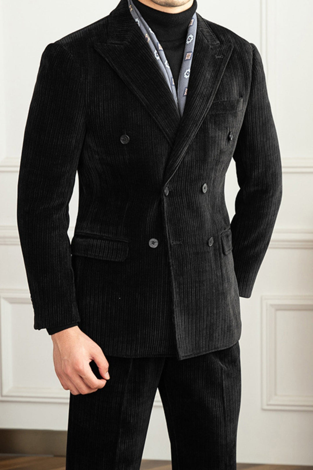 MV Winter Corduroy Slim-Fit Suit