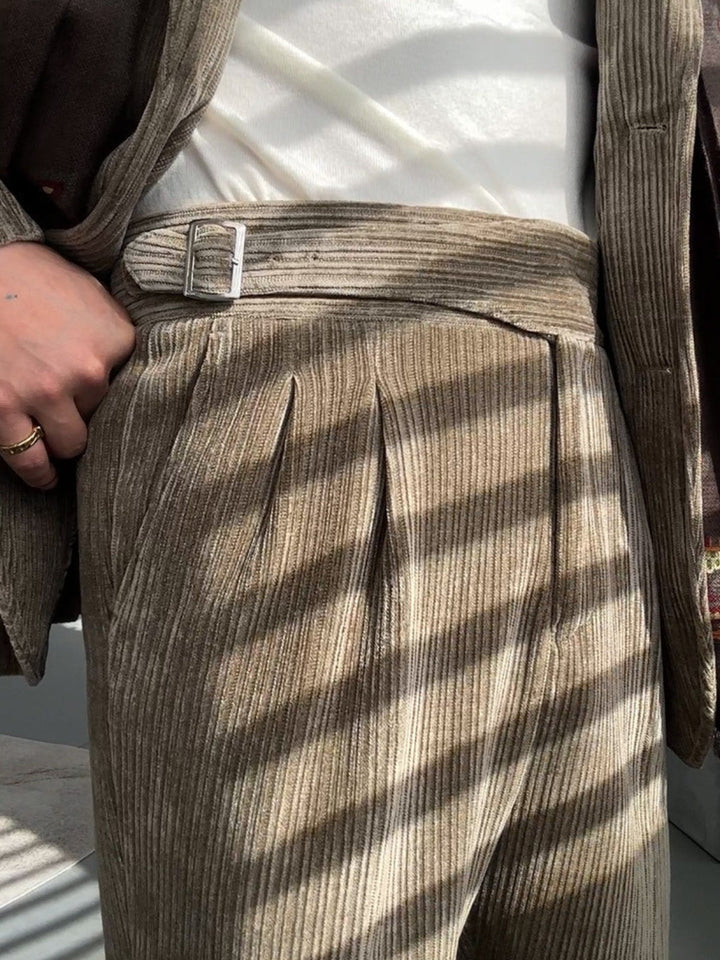 MV Gurkha Drape Straight Trousers