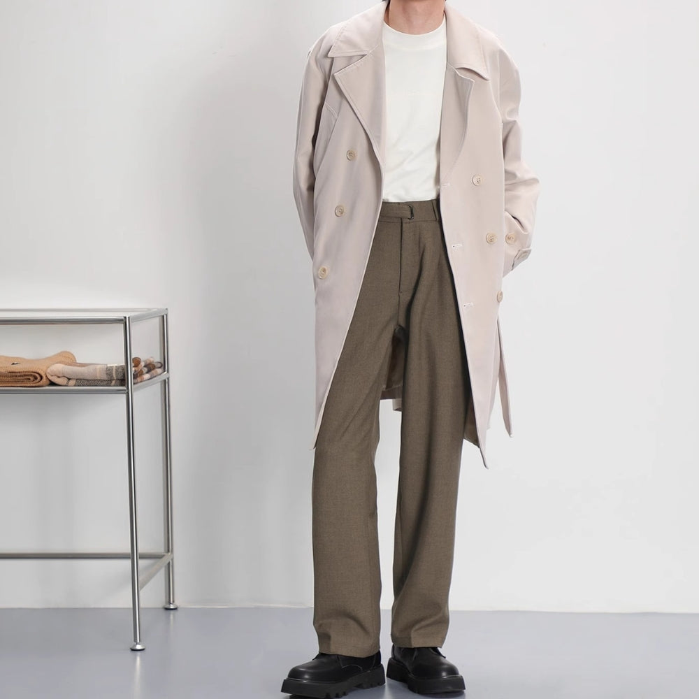 MV High-End Drape Straight Suit Pants