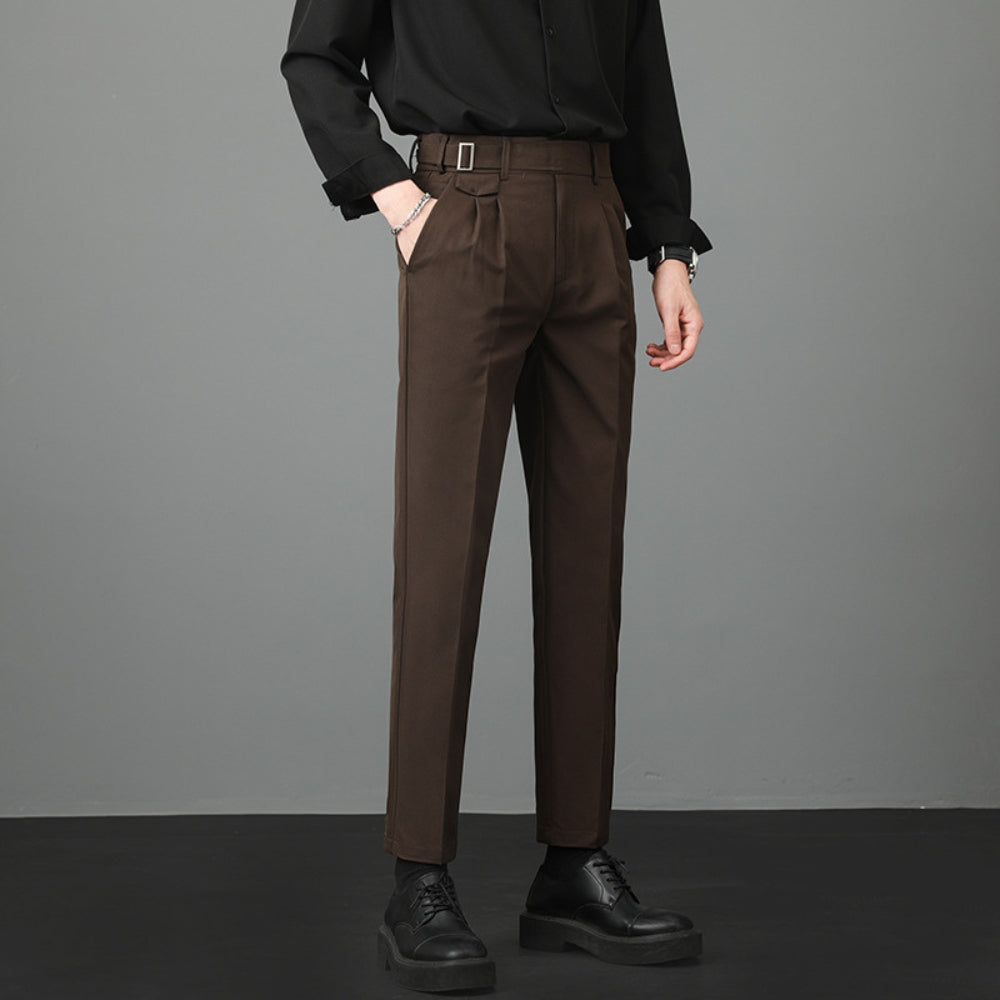 MV Naples Slim-Fit Suit Trousers