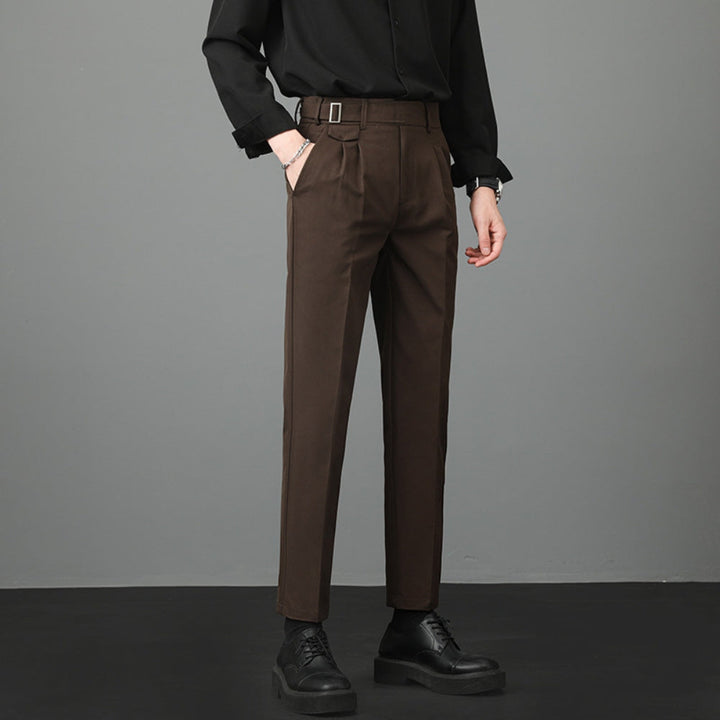 MV Naples Slim-Fit Suit Trousers