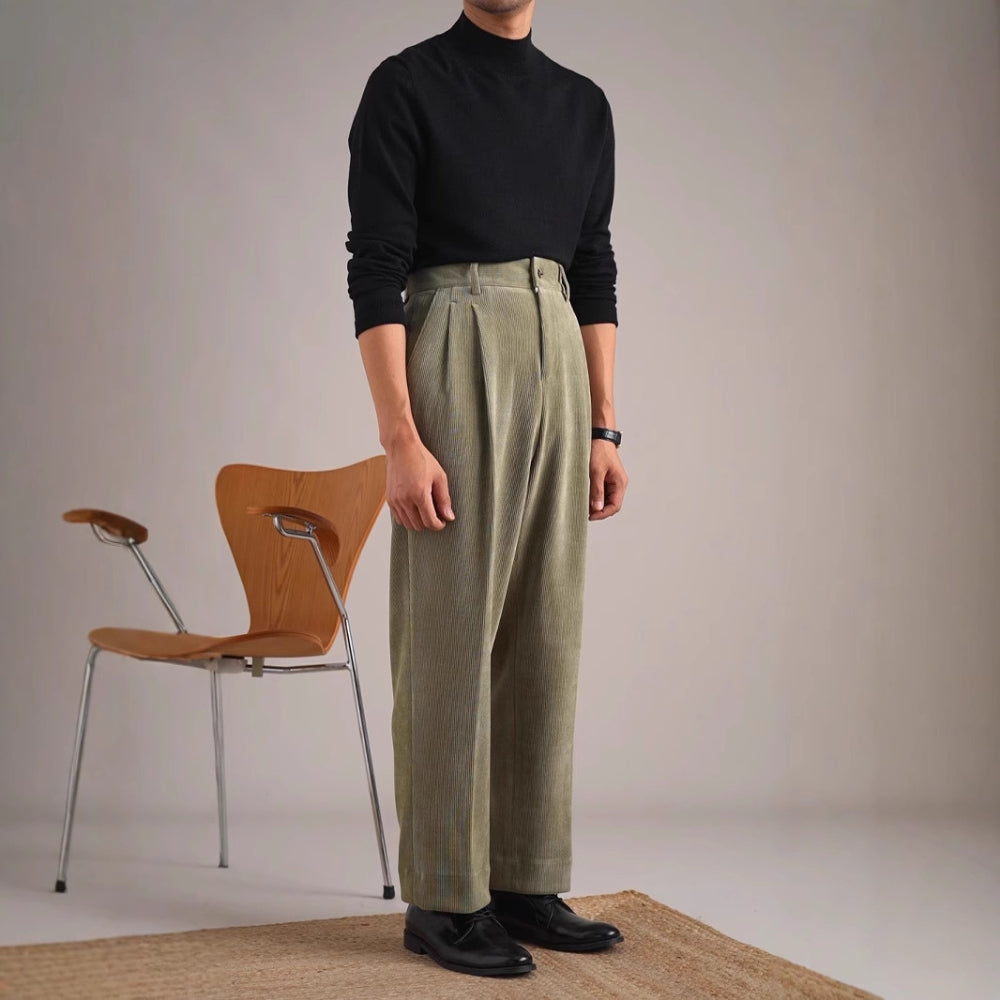 MV High Waist Corduroy Trousers
