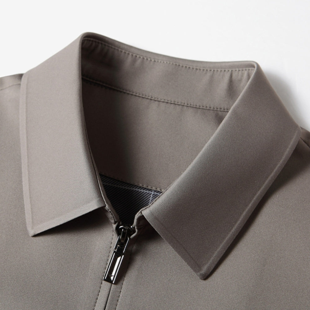 MV Lapel Business Executive Zipper Jacket