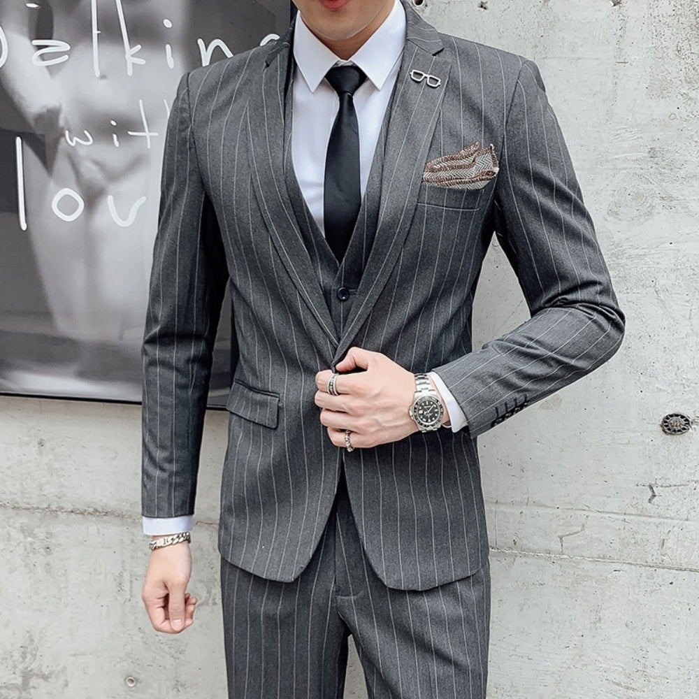 MV Classic Three-Piece Business Suit