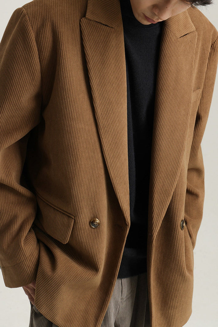 MV Heavy Corduroy Blended Casual Suit Jacket
