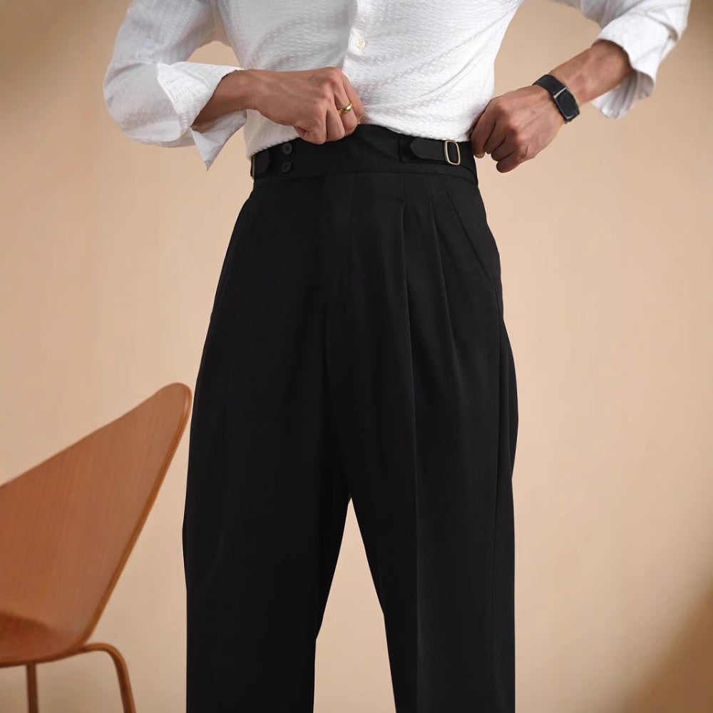 MV Naples Italian Straight Trousers