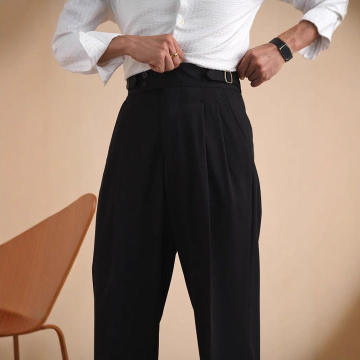 MV Naples Italian Straight Trousers