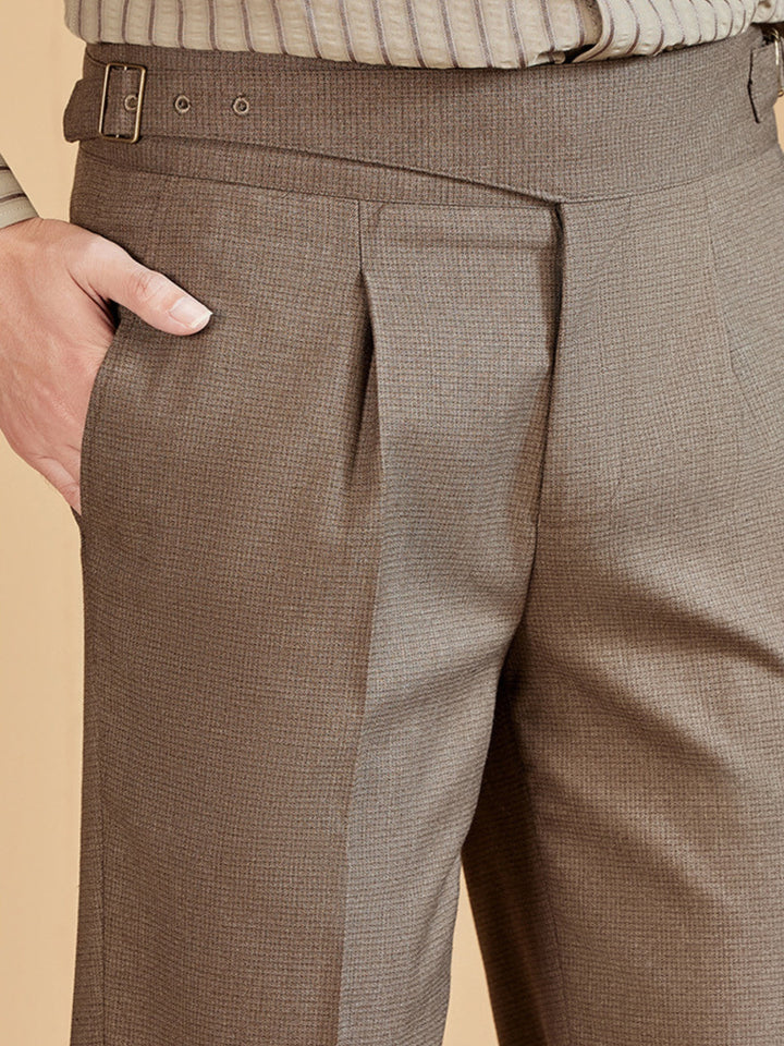 MV Adjustable High-Waist Suit Trousers