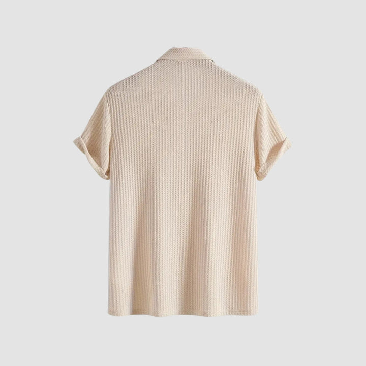 MV Rhombus Knitted Polo T-Shirt