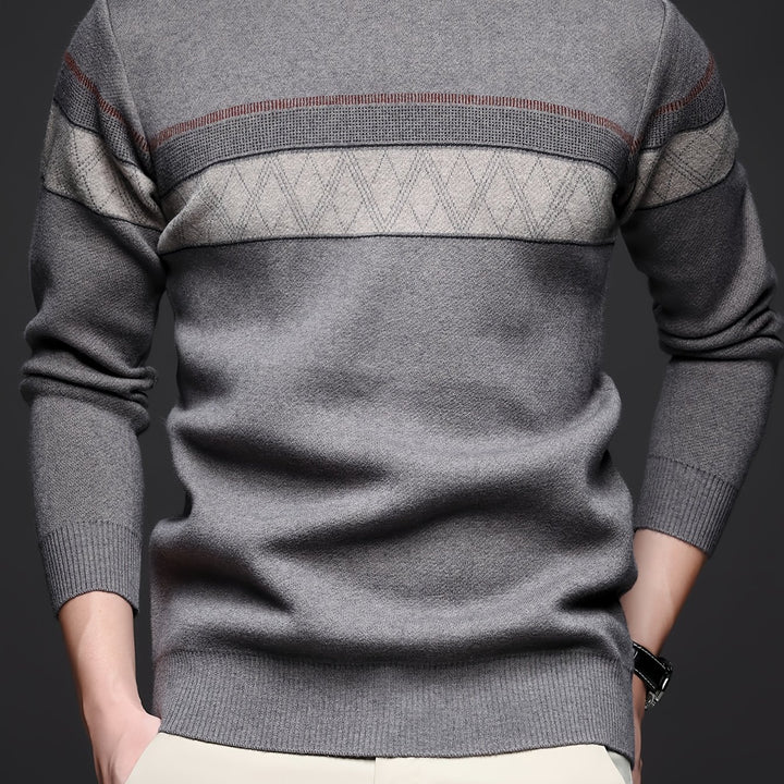 Derrick™ | Soft Knit Striped Pullover