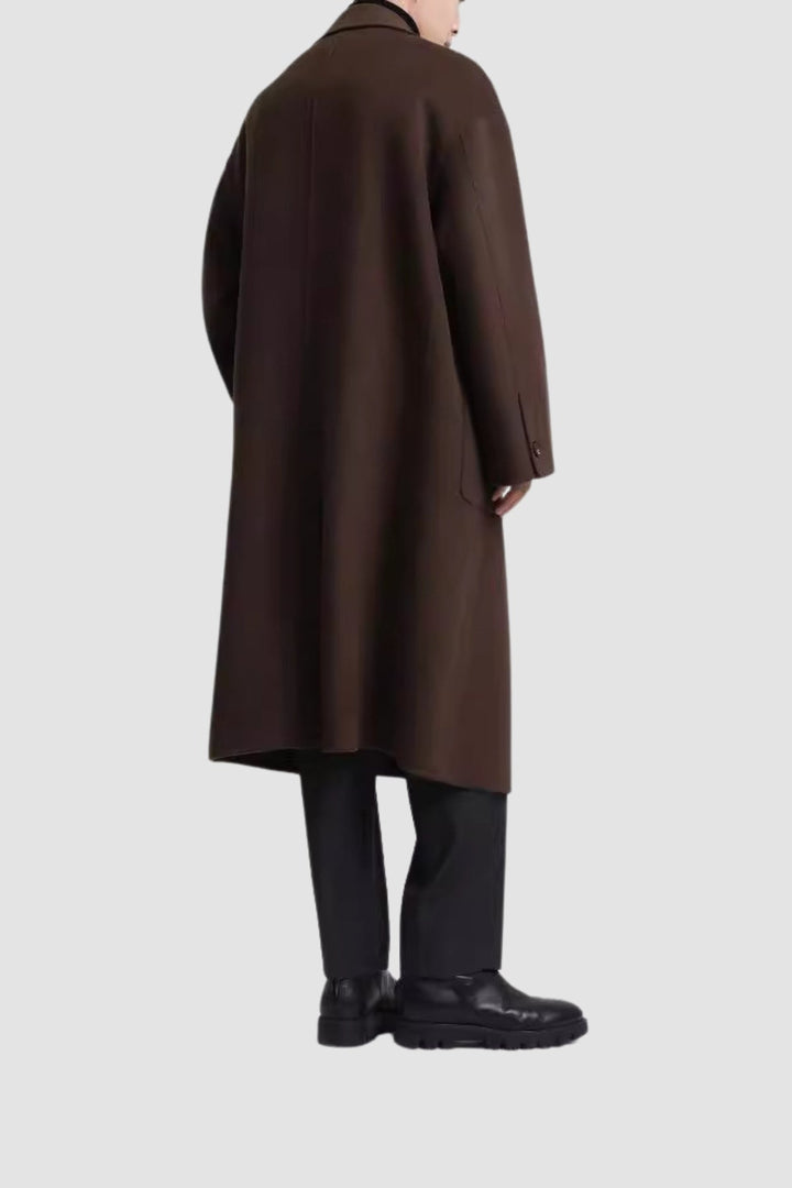 MV Long Double-Faced Wool Coat
