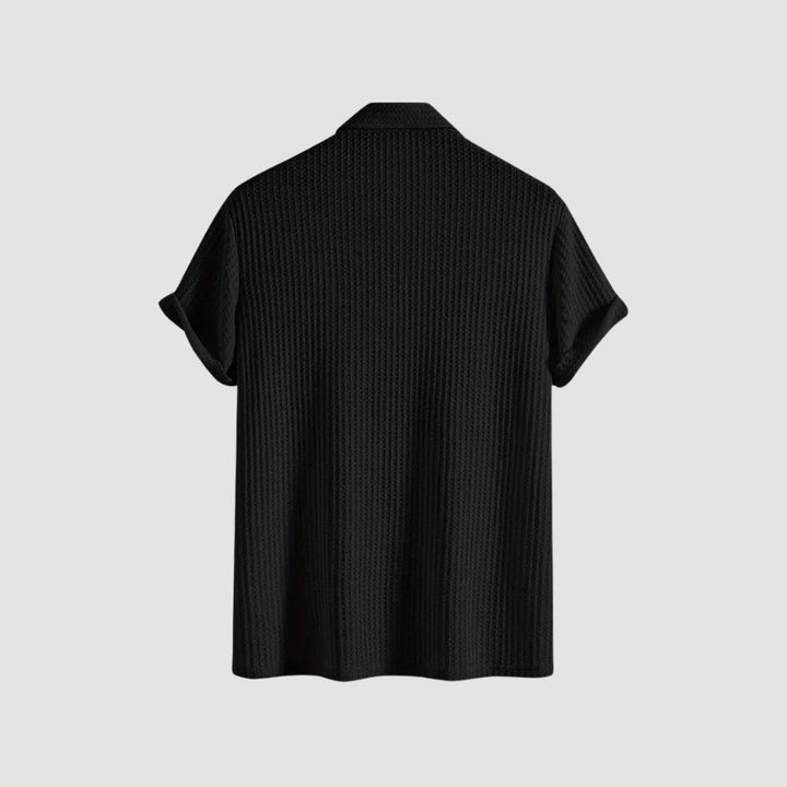 MV Rhombus Knitted Polo T-Shirt