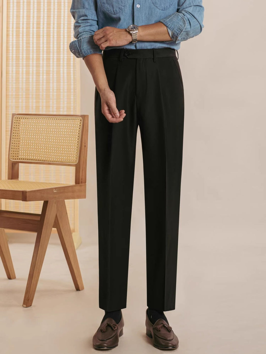 MV Stylish Italian Straight Trousers