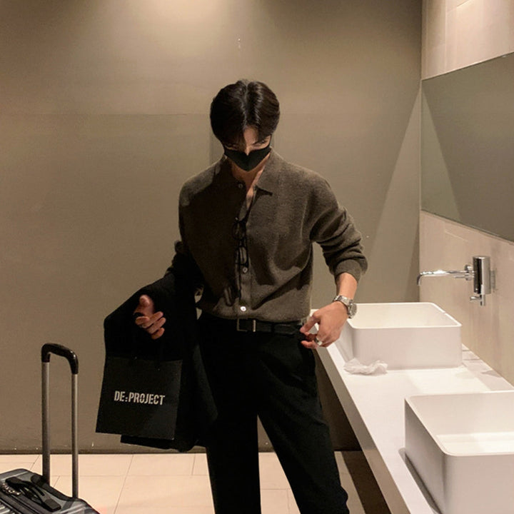 MV Korean Style Loose Knitted Cardigan