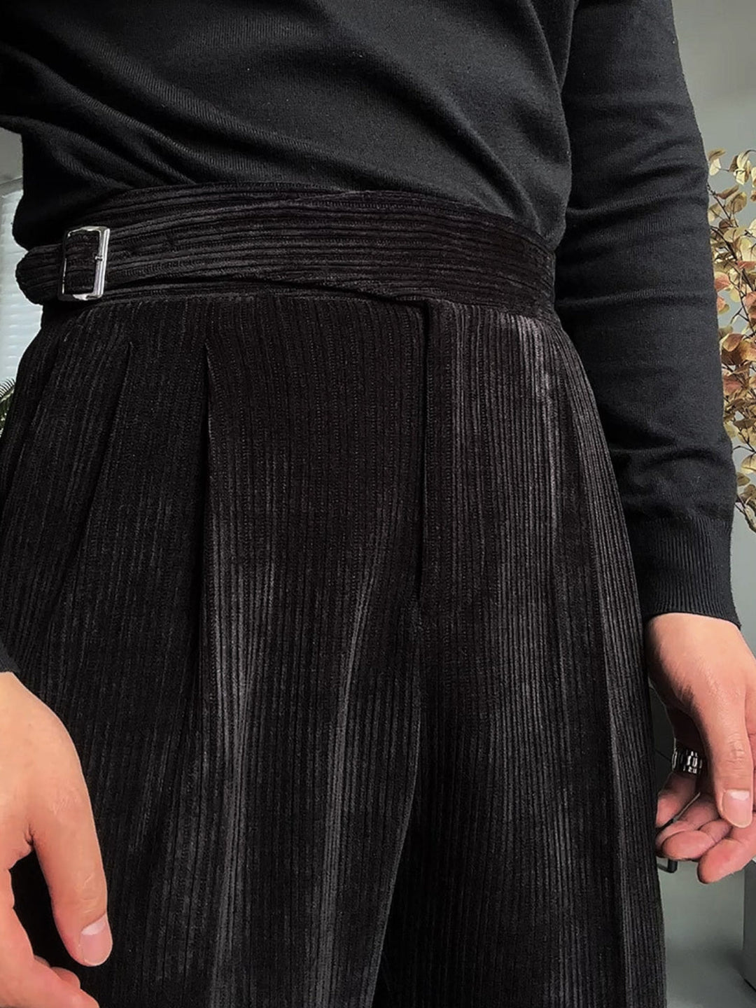 MV Gurkha Drape Straight Trousers