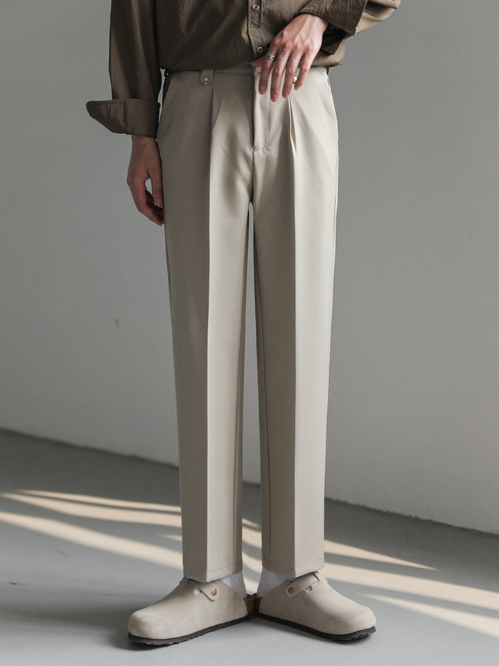 MV Quiet Luxury Loose Straight Leg Trousers