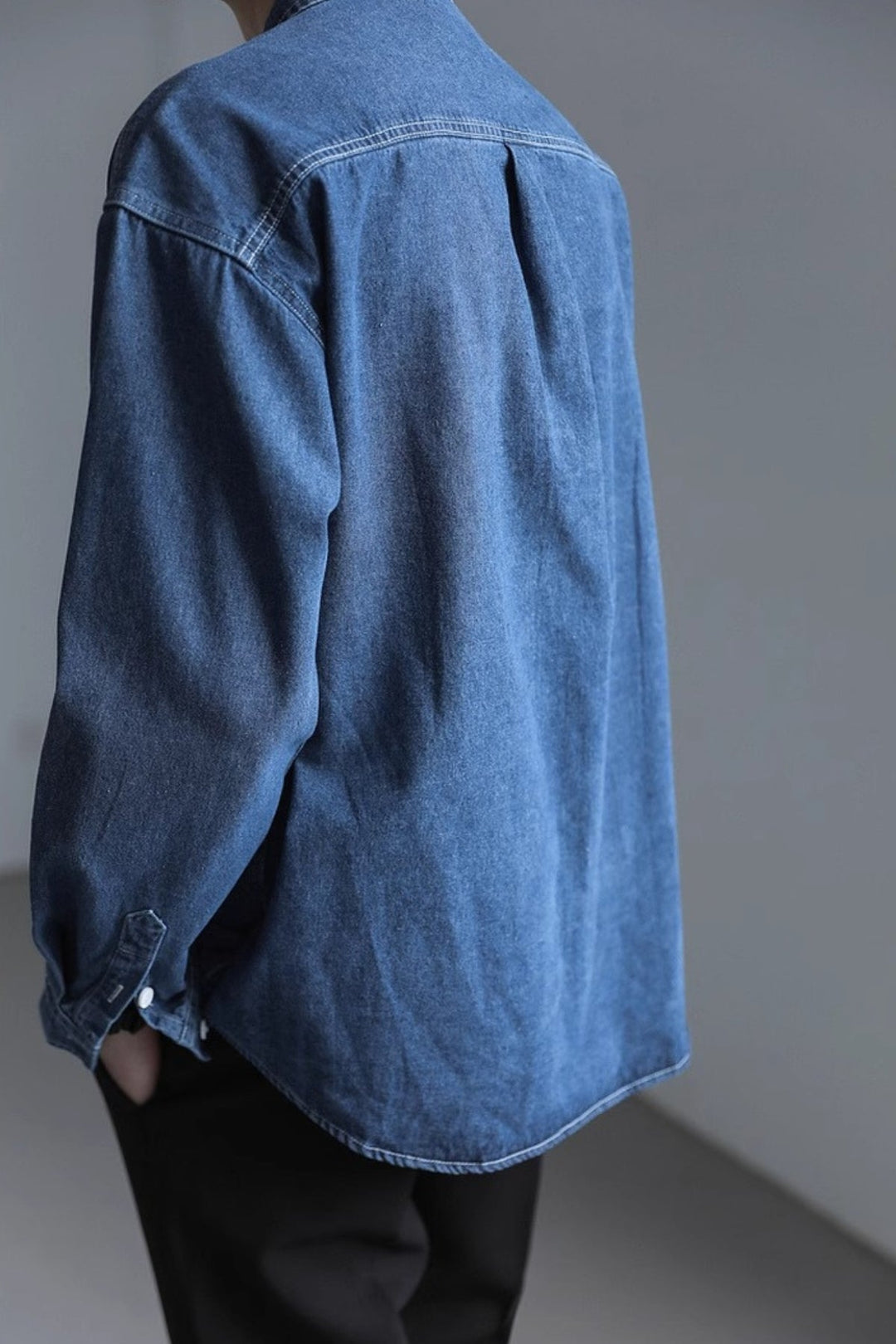 MV Loose Washed Denim Shirt