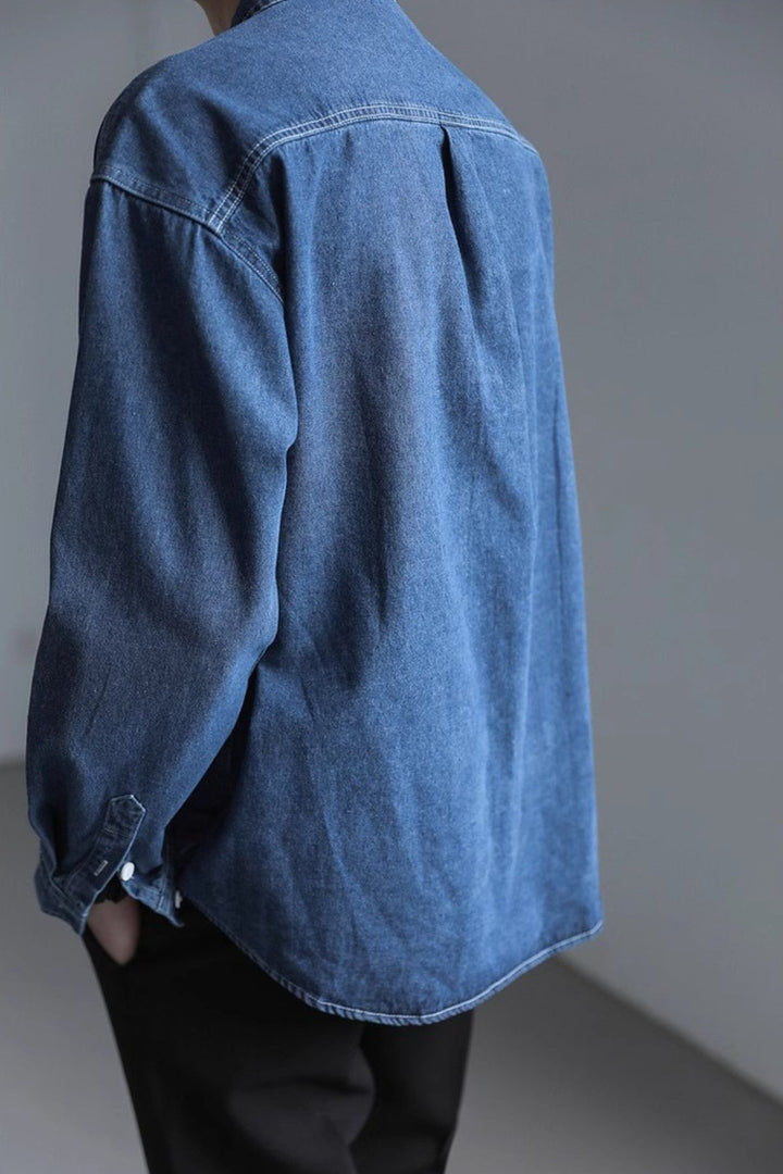MV Loose Washed Denim Shirt