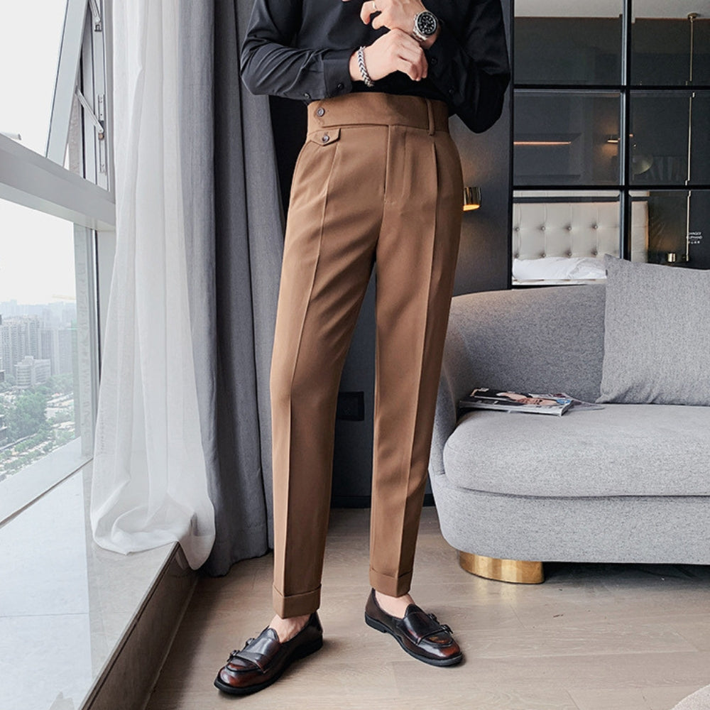 MV Slim Fit Nine-Point Suit Pants