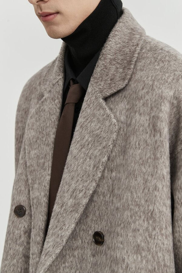 MV Double-Sided Woolen Mid-Length Coat