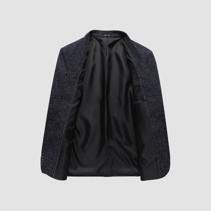 MV Italian Style Slim Fit Single-Breasted Suit Jacket