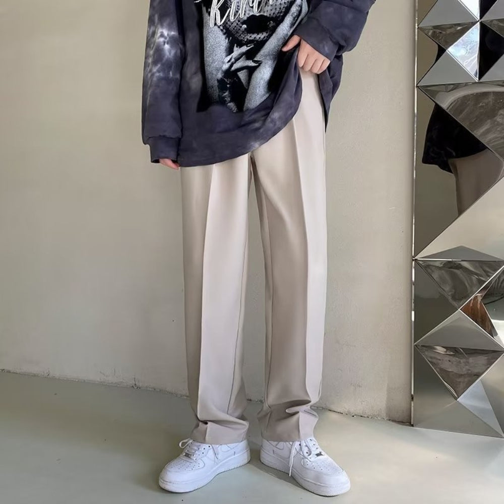 MV Korean Wide-Leg Suit Pants