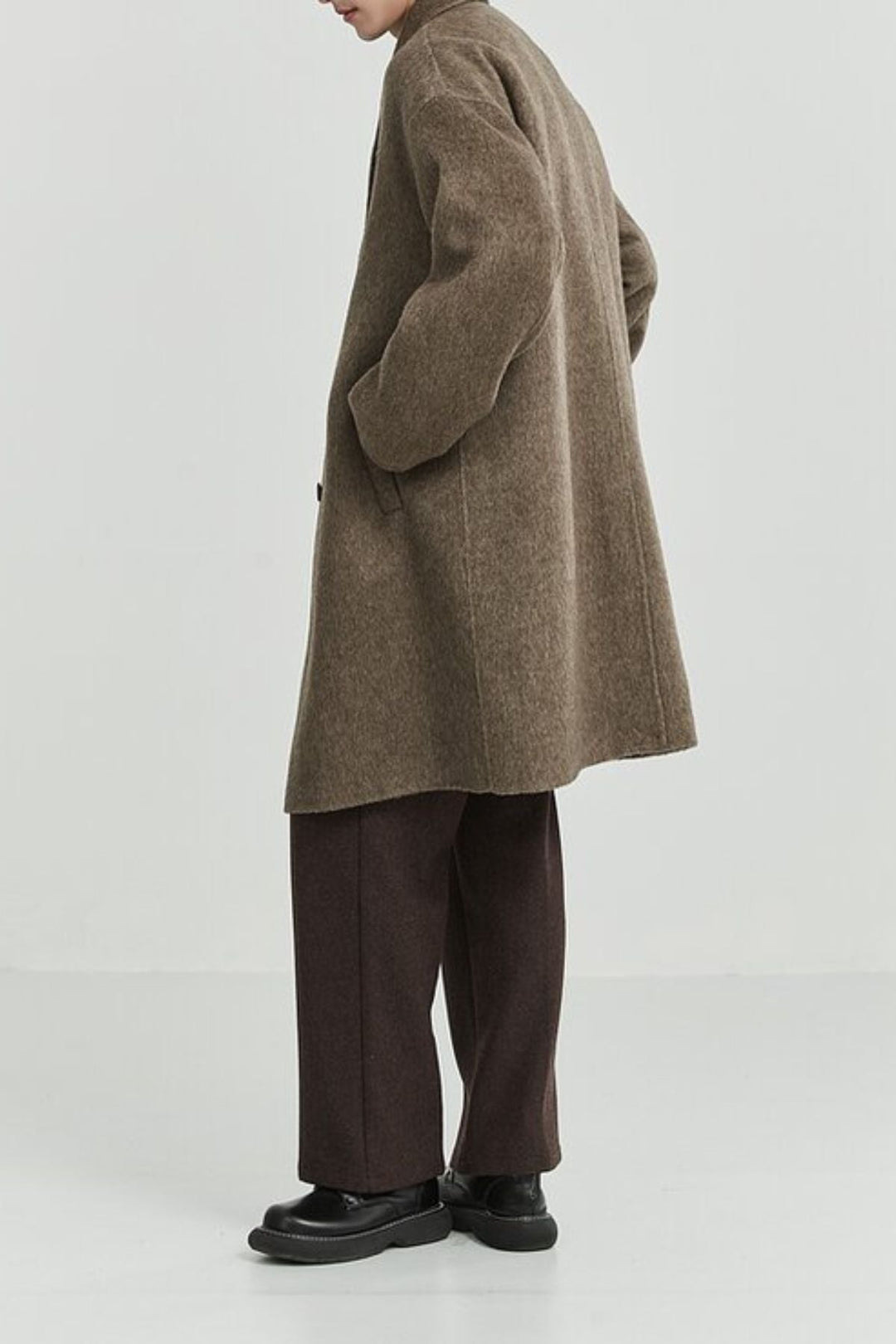 MV Double-Sided Woolen Mid-Length Coat