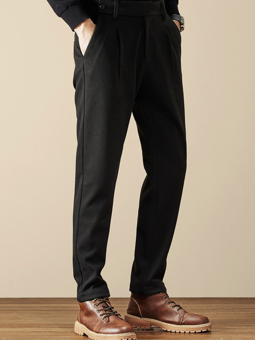 MV Korean Loose Fit Woolen Pants