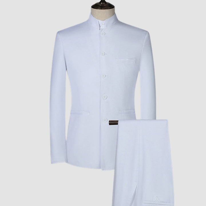 MV Stand-Up Collar Two-Piece Suit